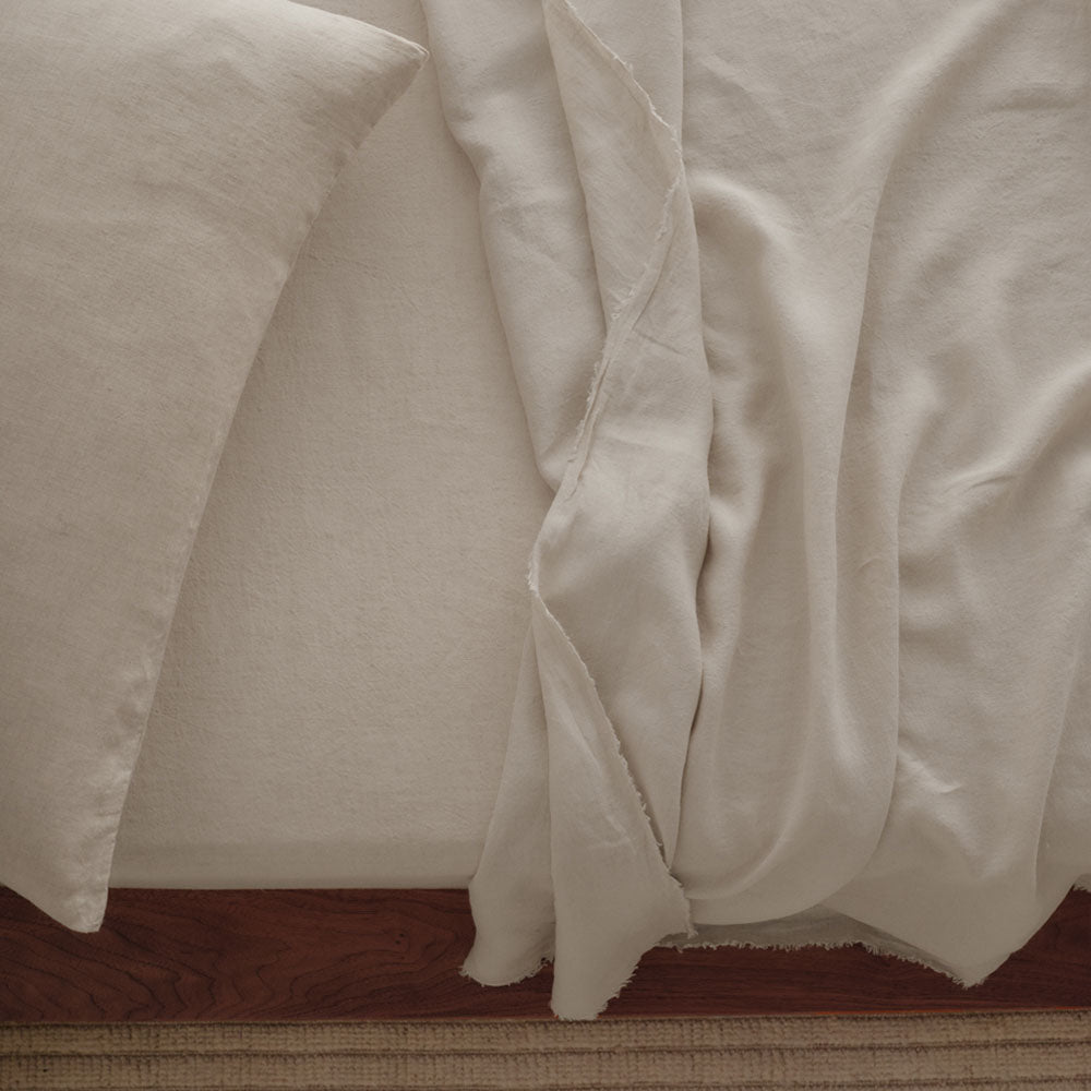 Flocca Flat Sheet - Sable