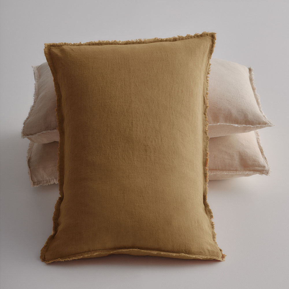 Flocca Linen Pillowcase - Russo