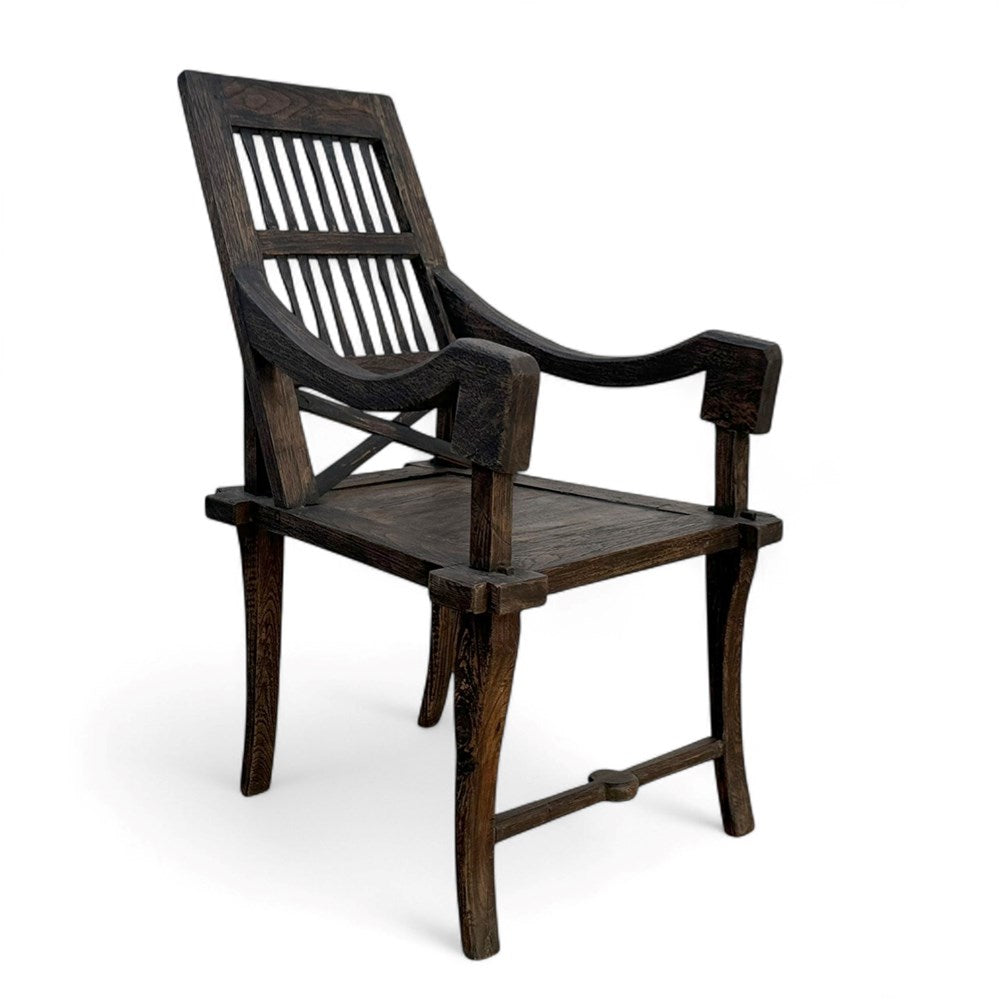 Fonce Wooden Arm Chair