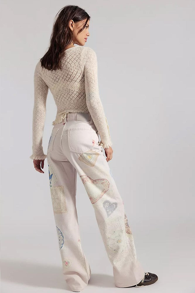 Illusions straight Leg Jeans - Free People