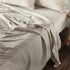 French Linen Fitted Sheet - Natural