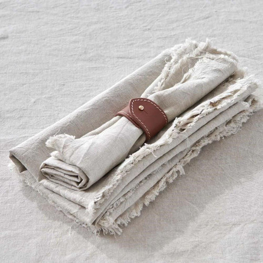 French Linen Napkin - Natural
