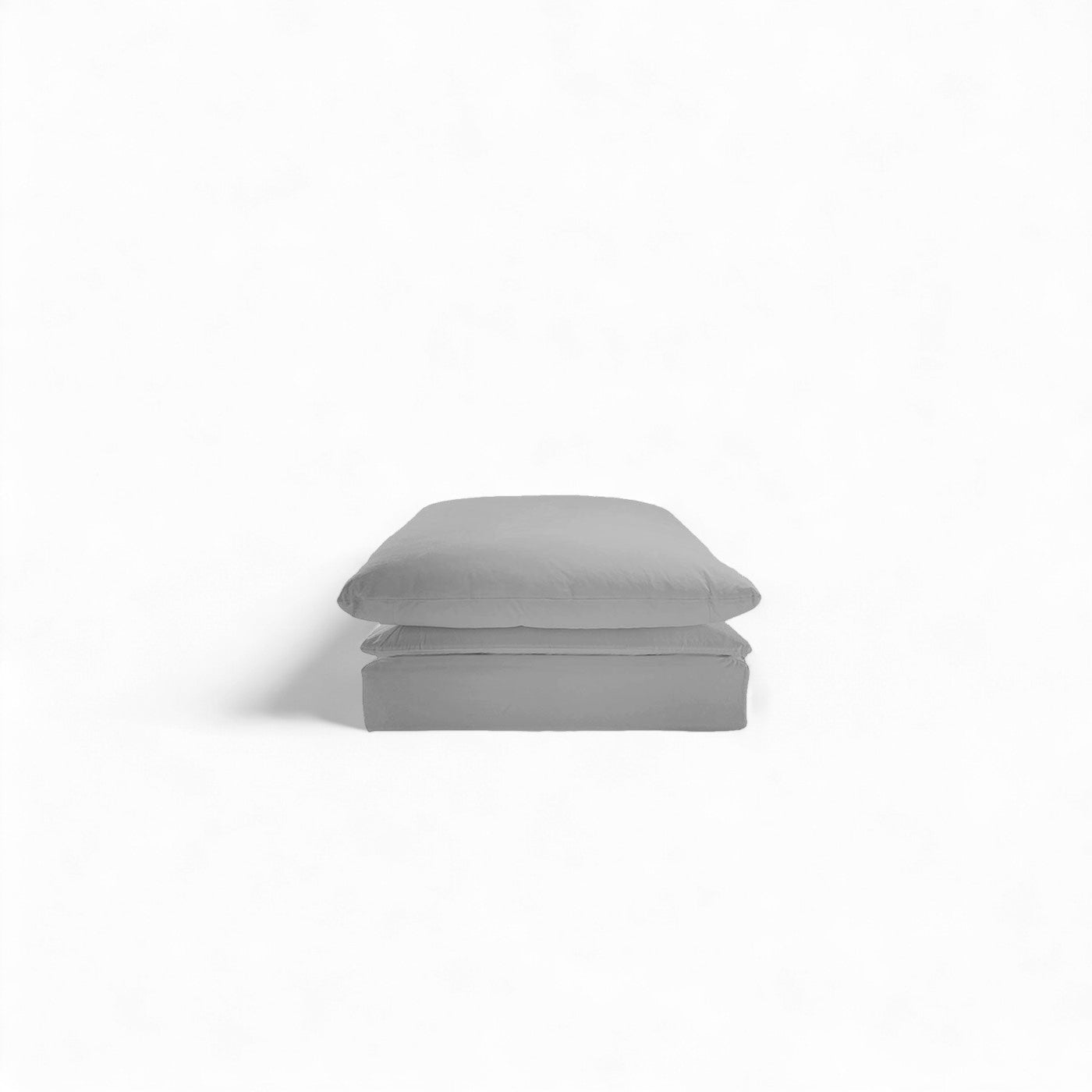 George Ottoman - Light Grey Canvas