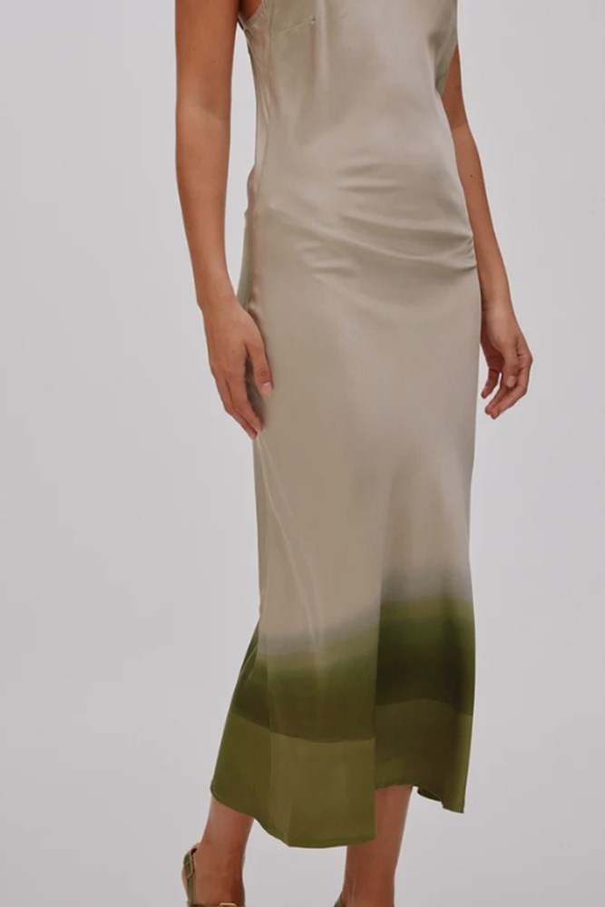Glorie Horizon Bias Dress