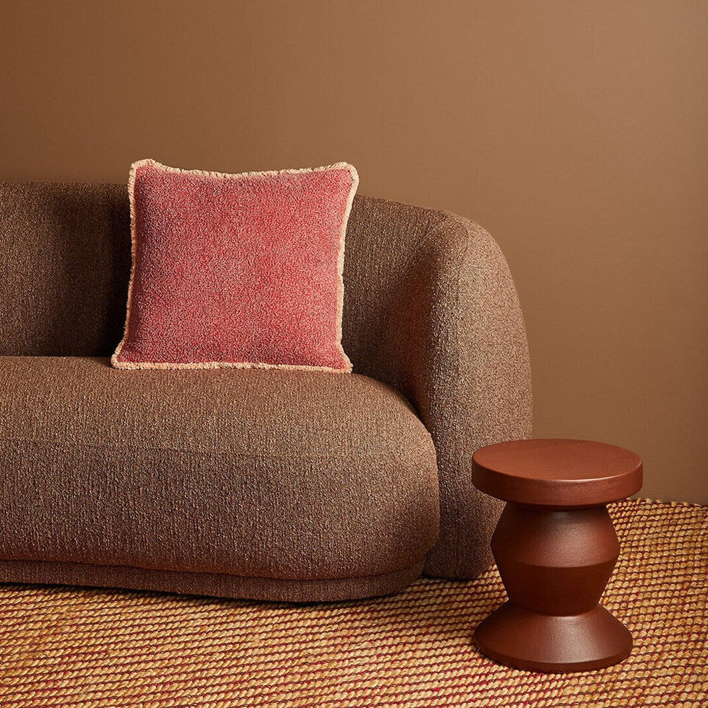 Grain Cushion - Coral