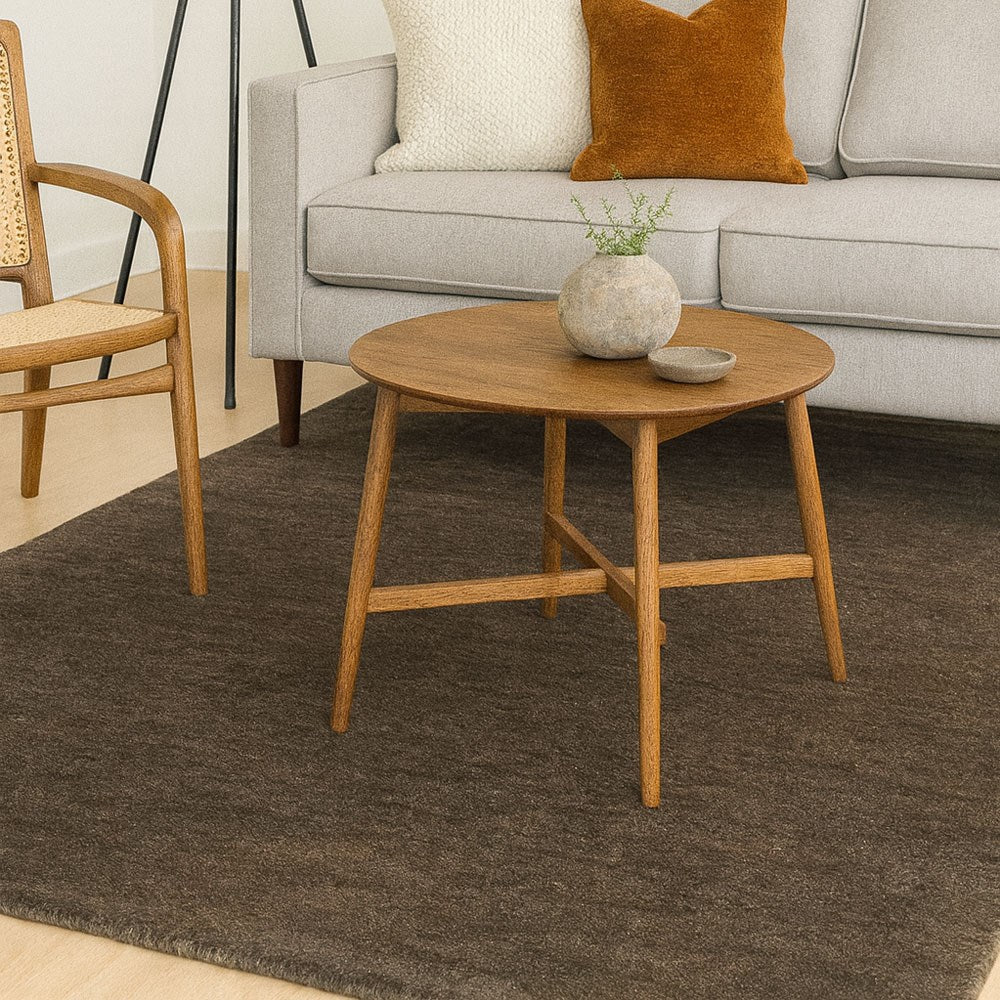 Harlequin Pile Rug - Emerald Grey