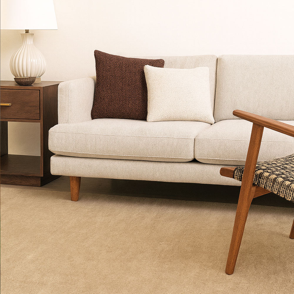 Harlequin Pile Rug - Sand