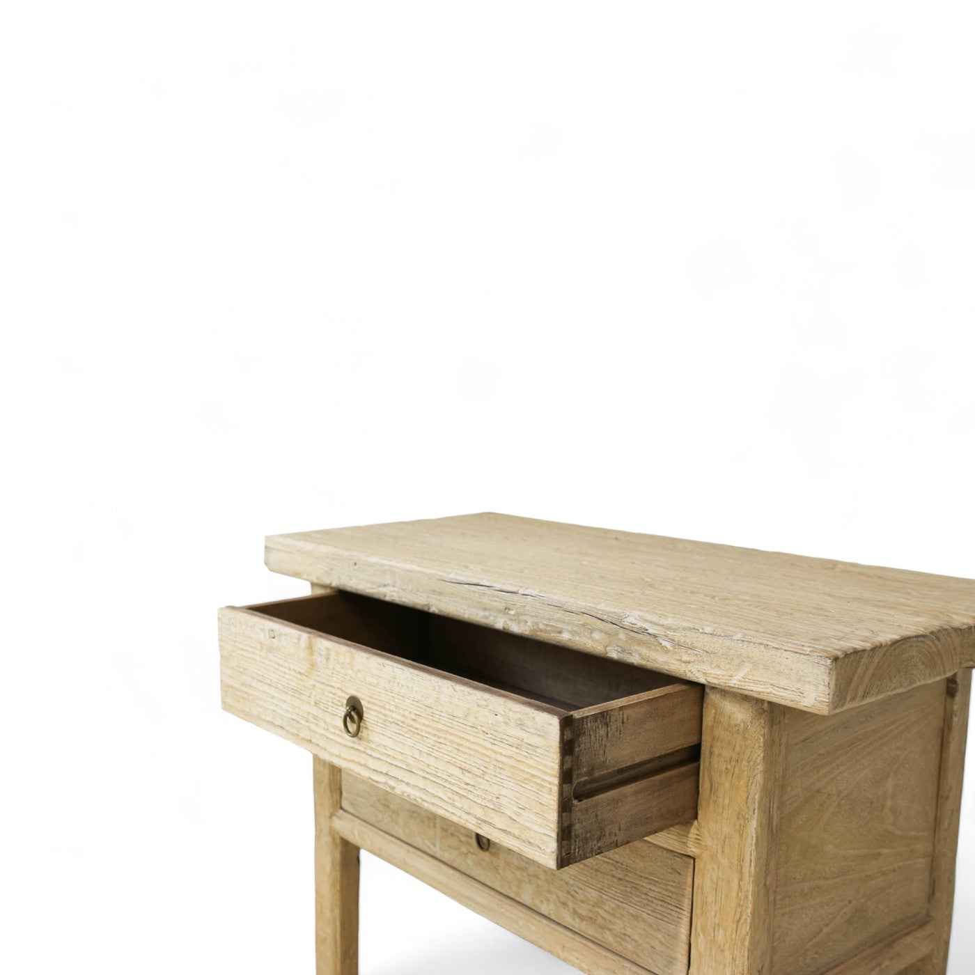 Harriet Rustic Elm Side Table