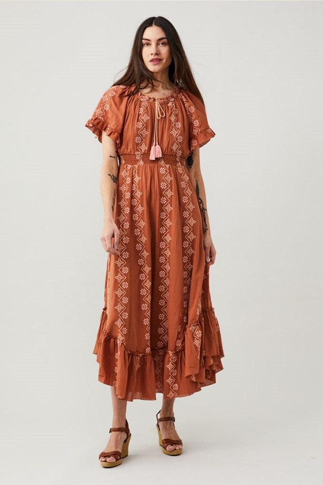 Helen Dress - Rusty