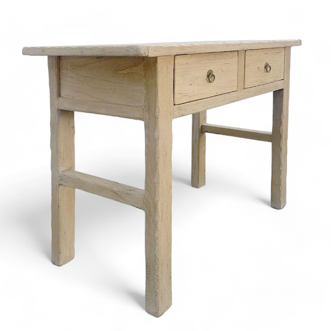 Helio Rustic Elm Side Table