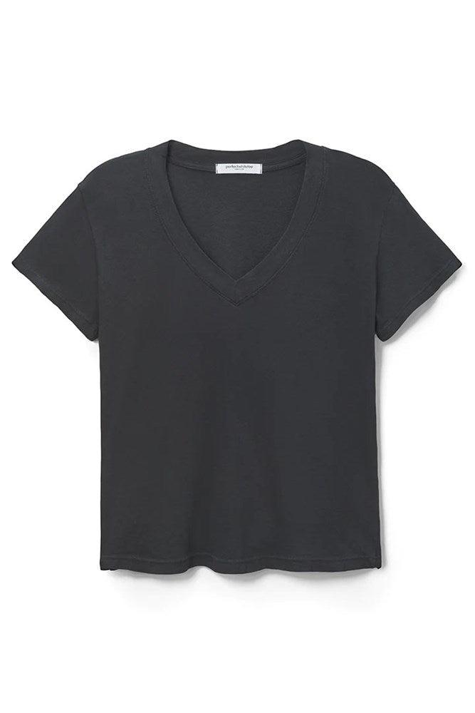 Hendrix Basic V Neck - True Black