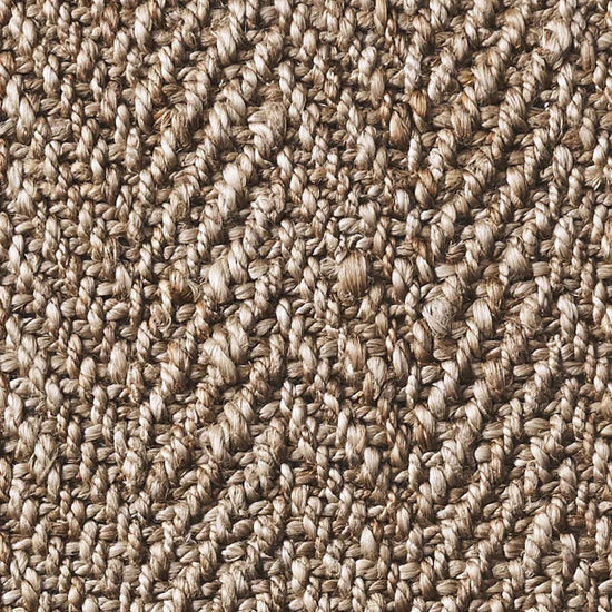 Herringbone Rug - Silver