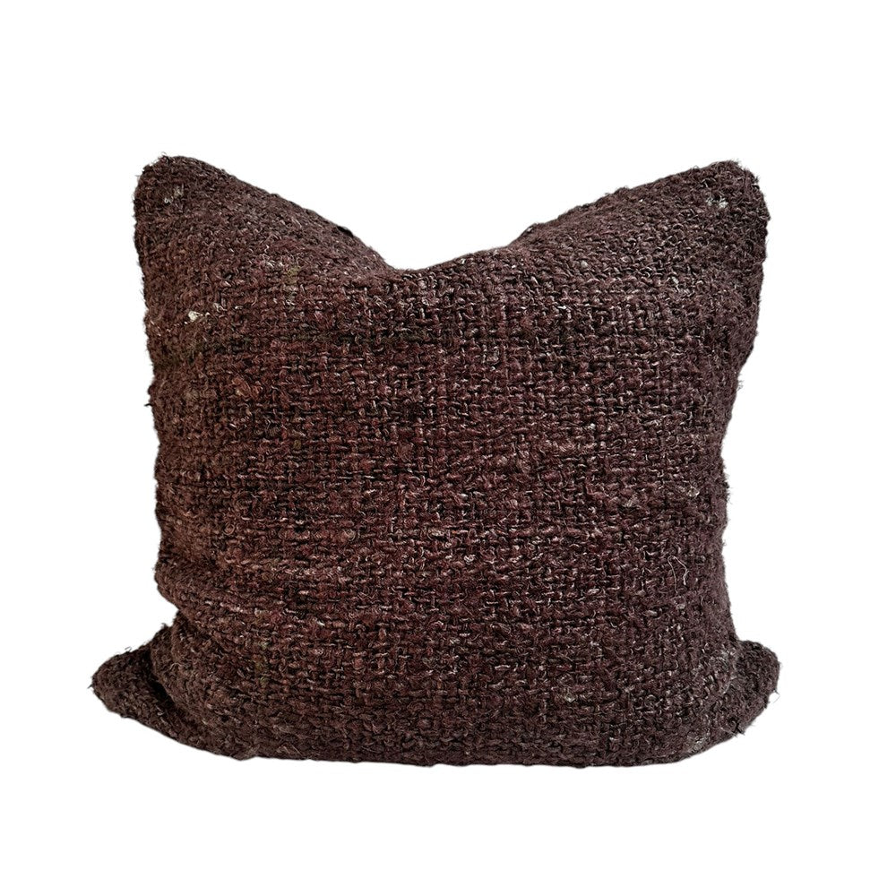 Inca Cushion - Chocolate Plum