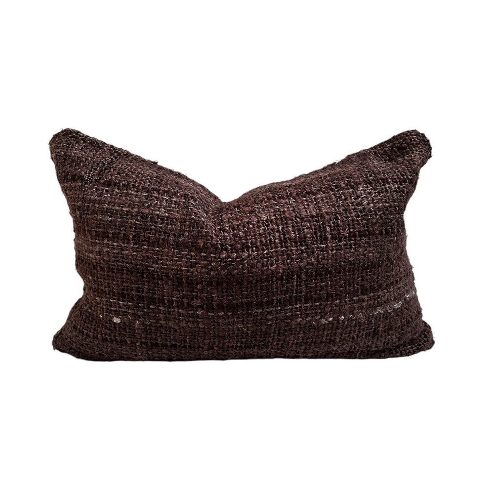 Inca Cushion - Chocolate Plum