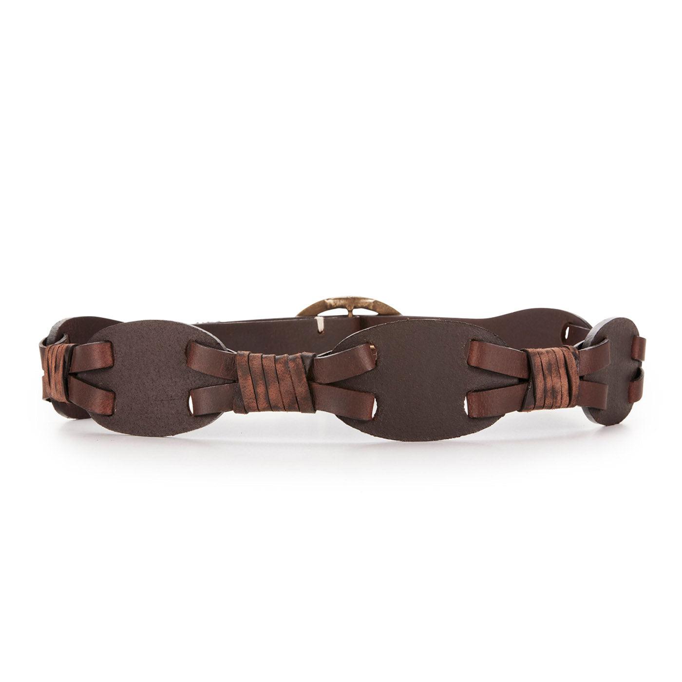 Interlocked Belt - Chocolate