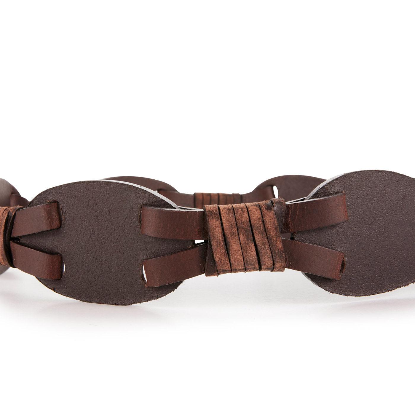 Interlocked Belt - Chocolate