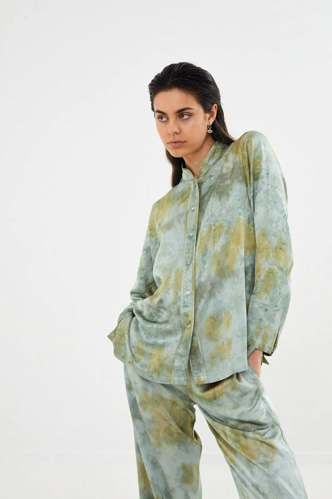 Isabelle Jacket - Seaweed Combo