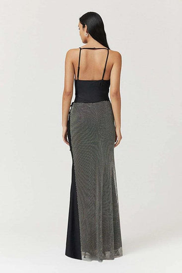 Ivy Strappy Maxi with Diamante Skirt