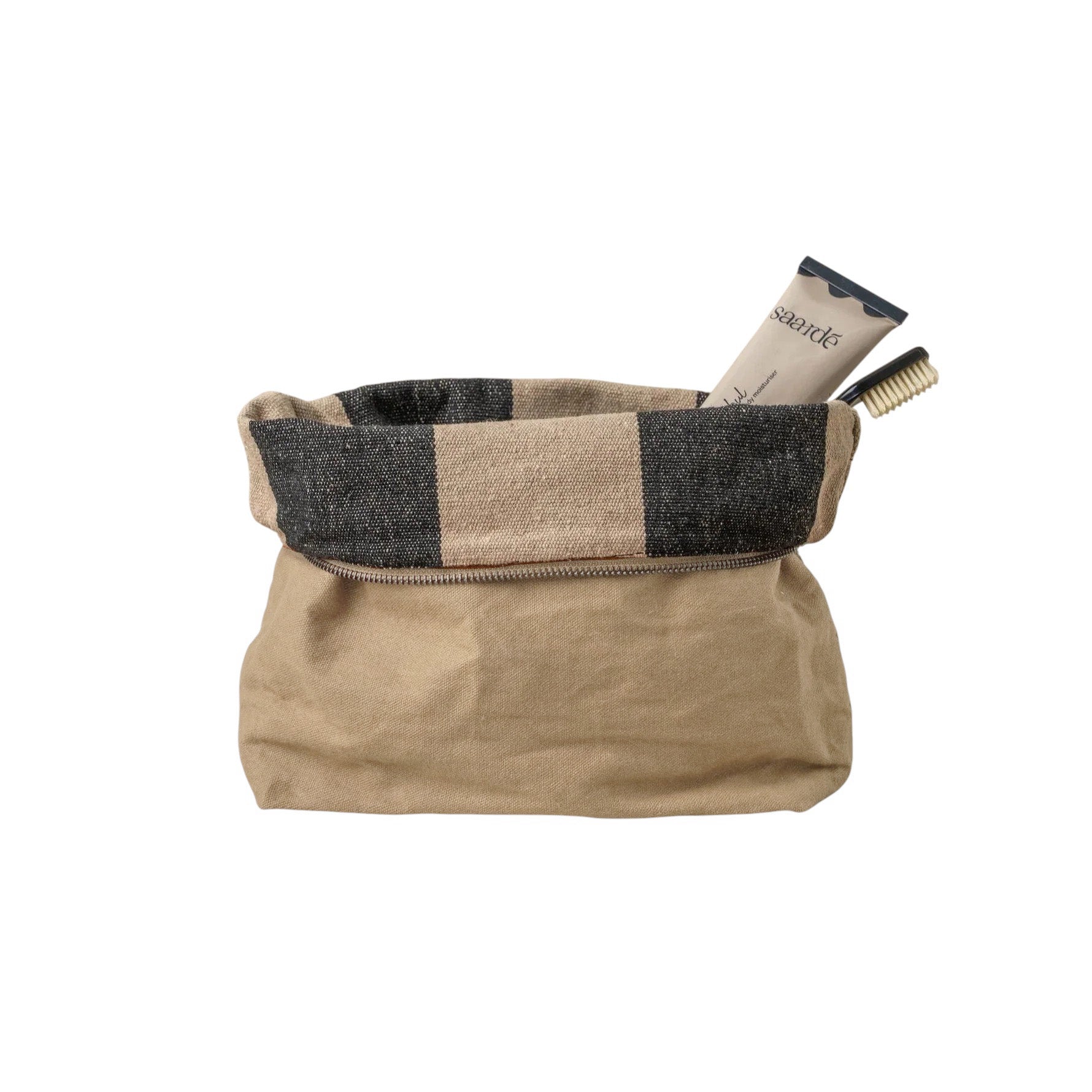 Journey Canvas Toiletry Bag - Clay