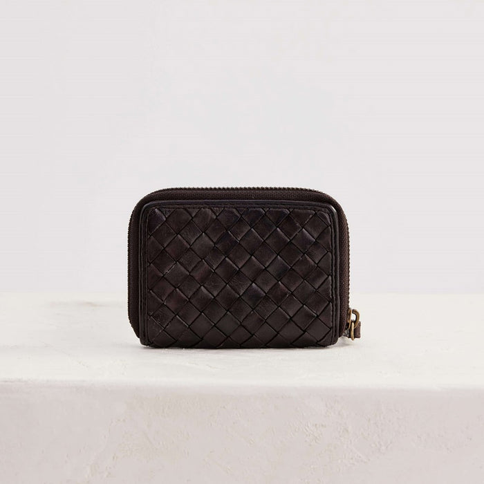 Small Basque Wallet - Chocolate - Juju & Co