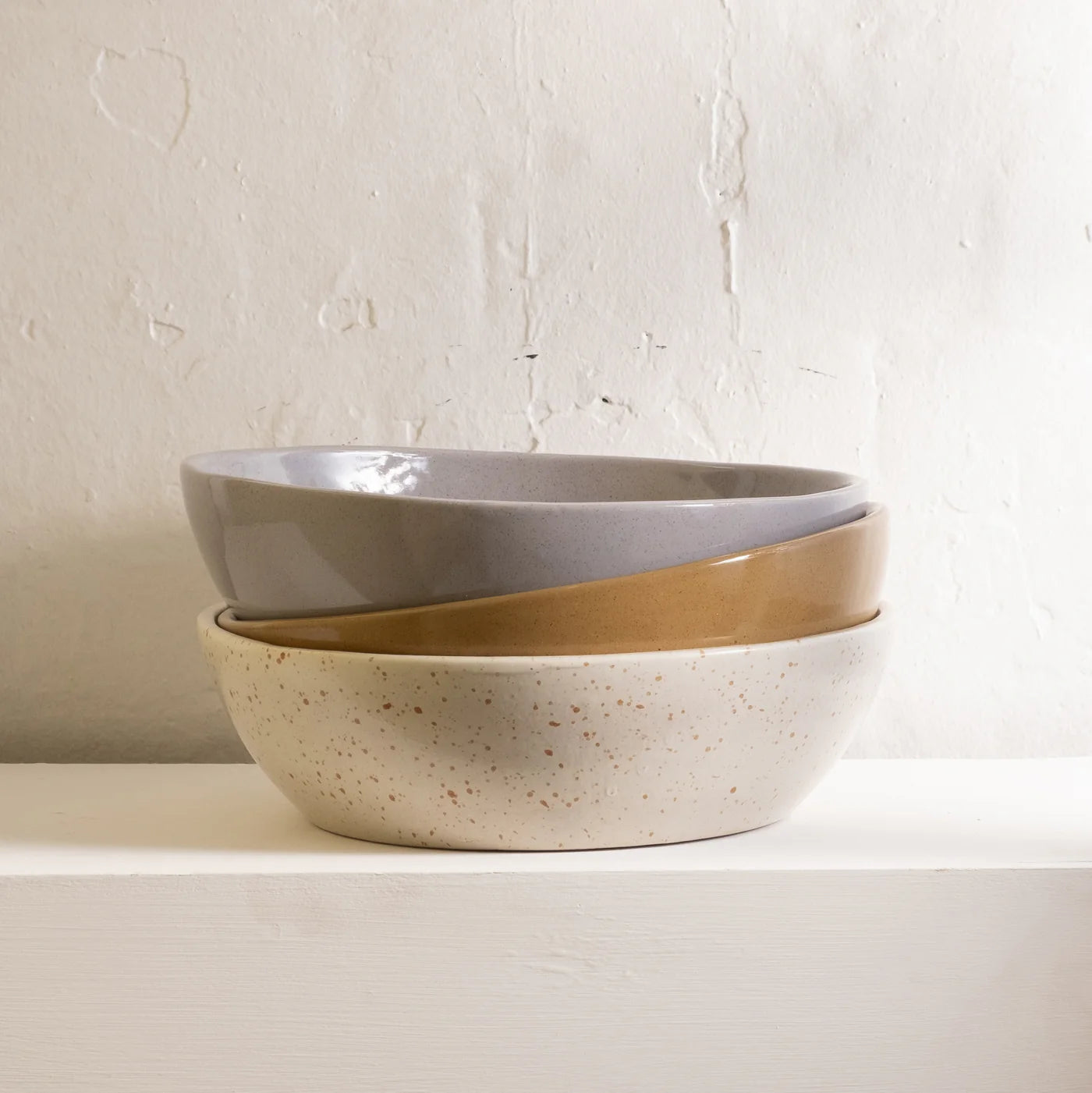 Kaia Serving Bowl - Mustard