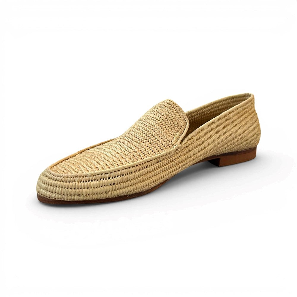 Kasbah Raffia Loafer - ST BARTS