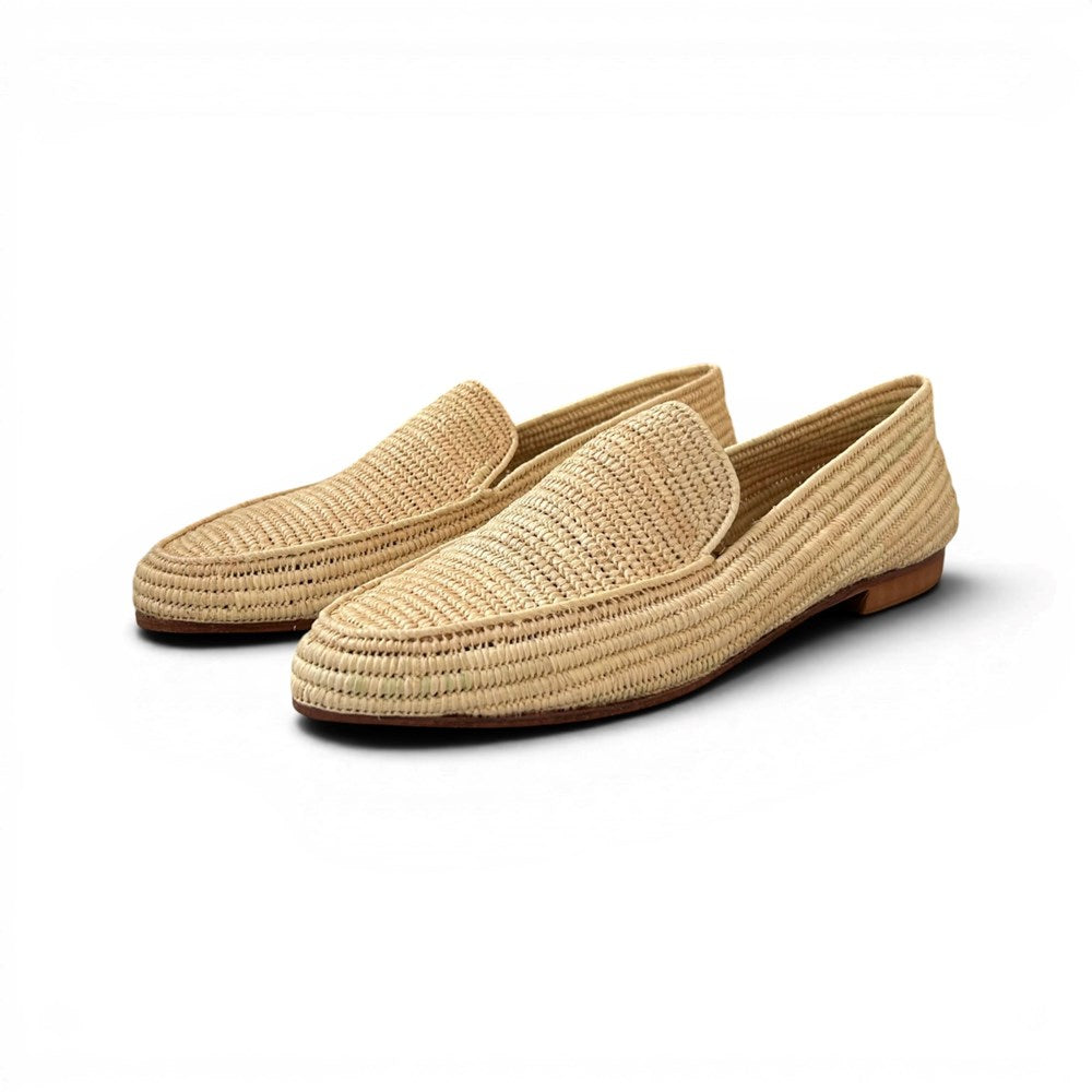 Kasbah Raffia Loafer - ST BARTS