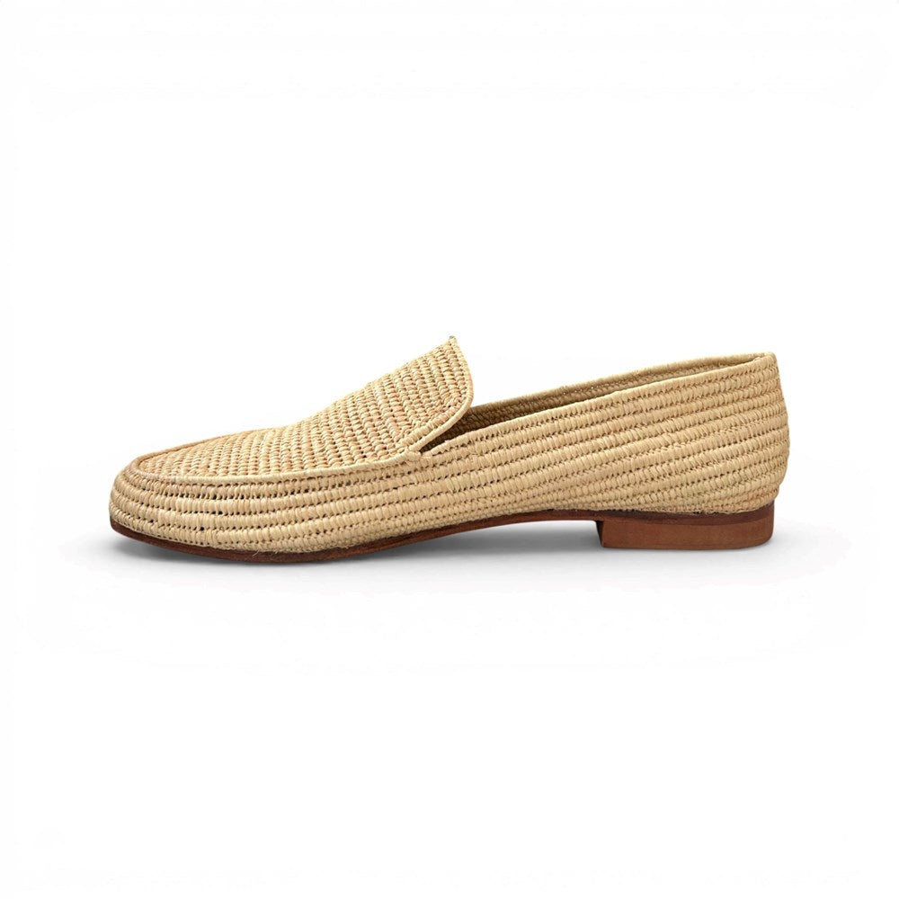 Kasbah Raffia Loafer - ST BARTS