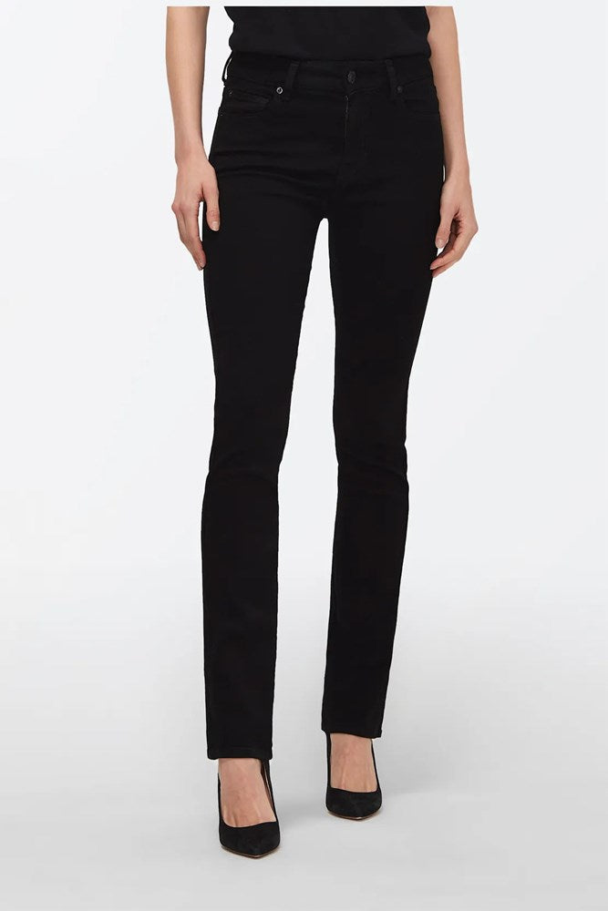 Kimmie Straight B(AIR) Jeans - Rinsed Black