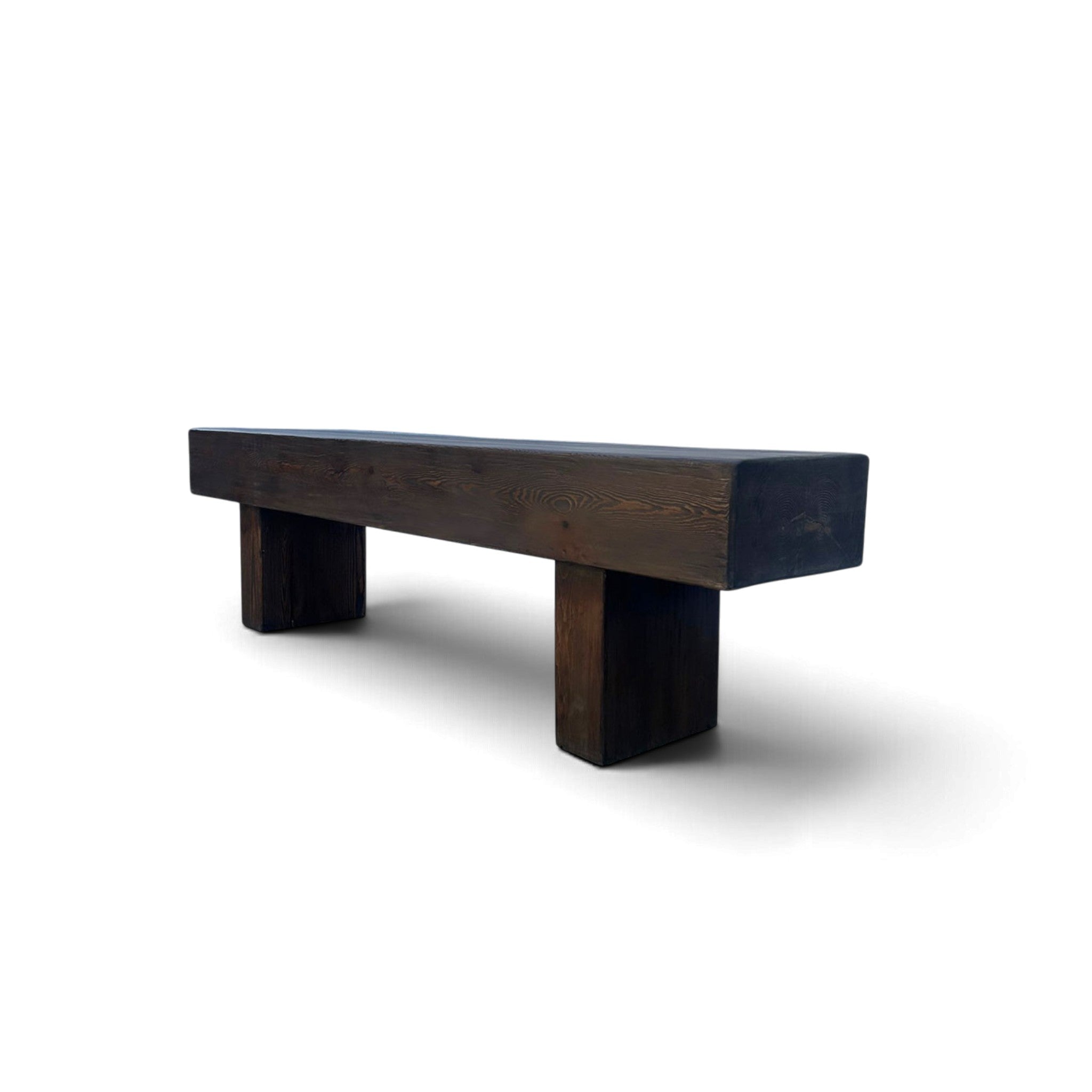 Kirbi Elm Bench - Walnut