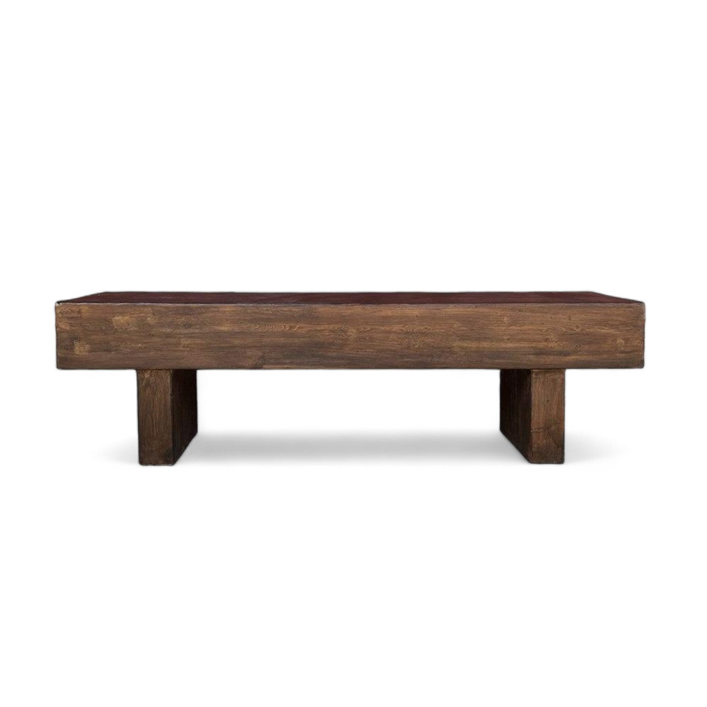 Kirbi Elm Bench - Walnut