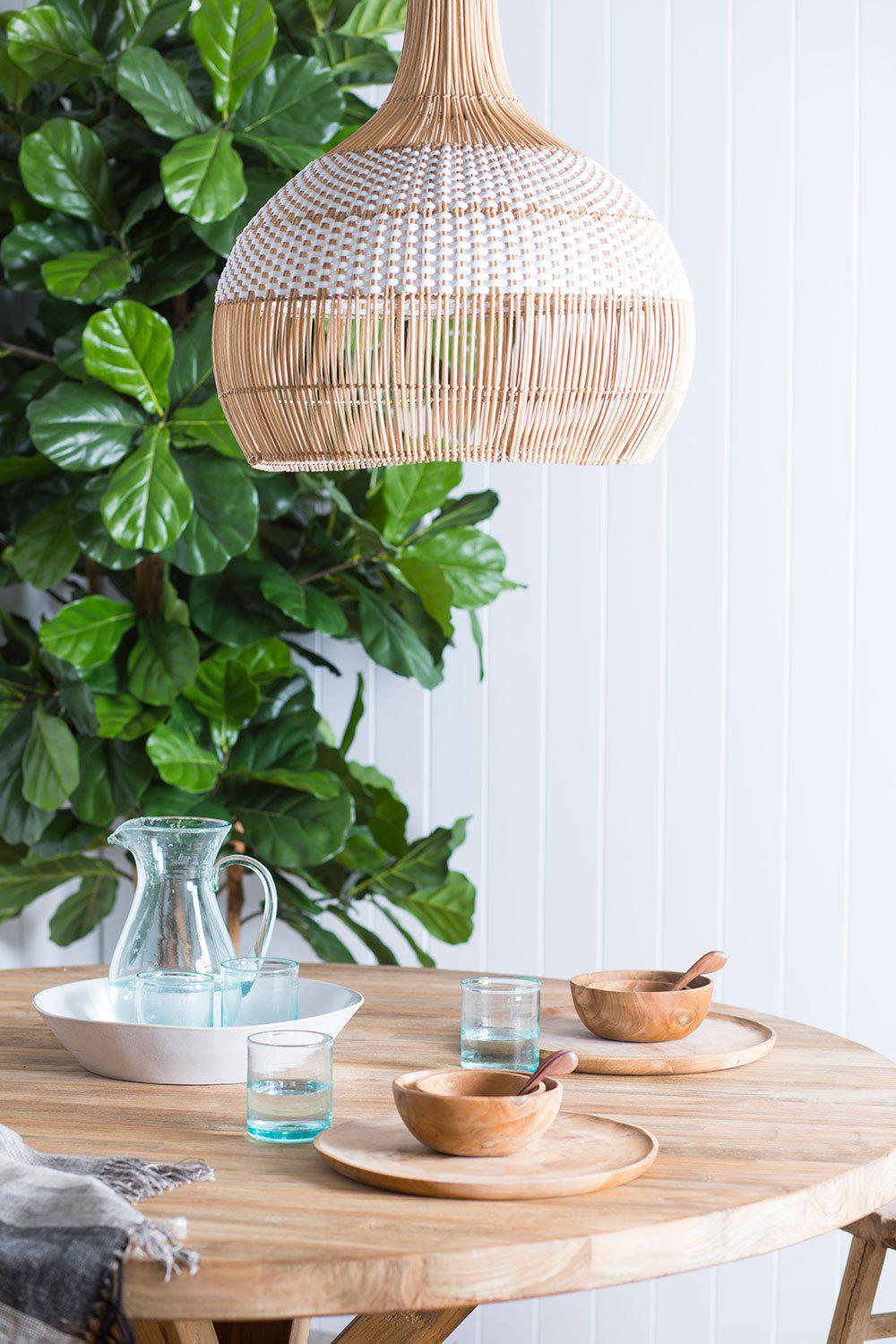 Kubah Rattan Pendant Light