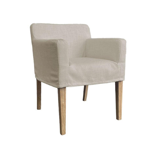 LA Dining Chair - Natural Linen