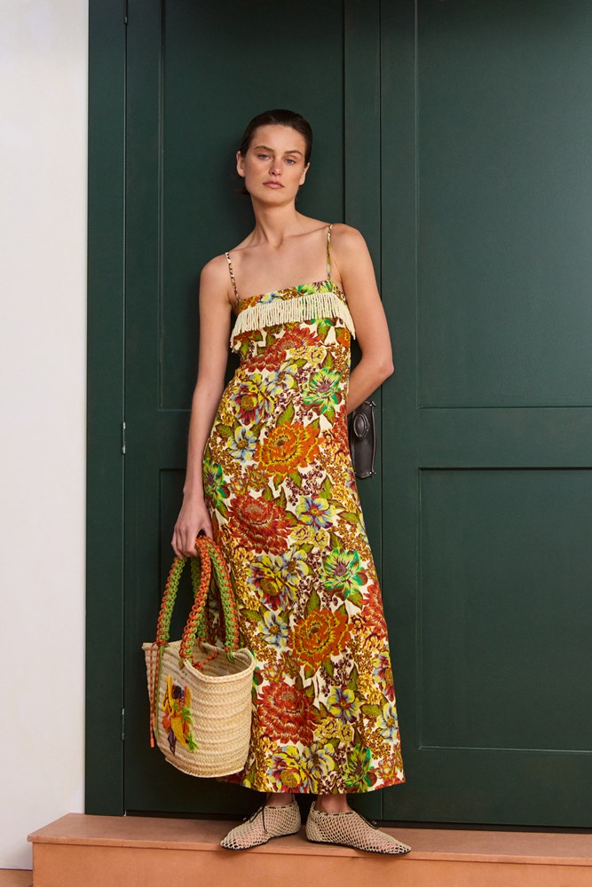 Lana Square Neck Day Dress