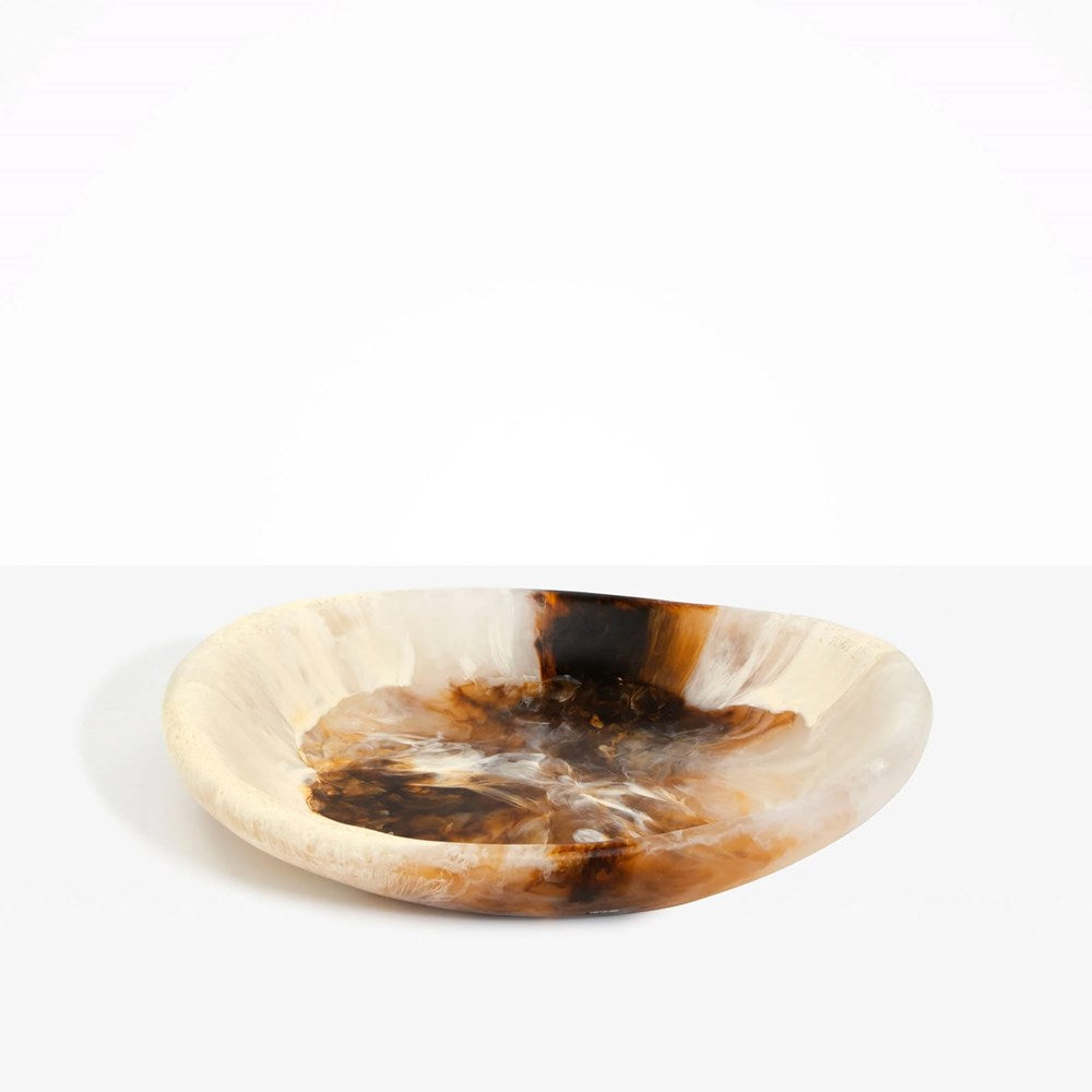 Large Bones Bowl - Light Horn