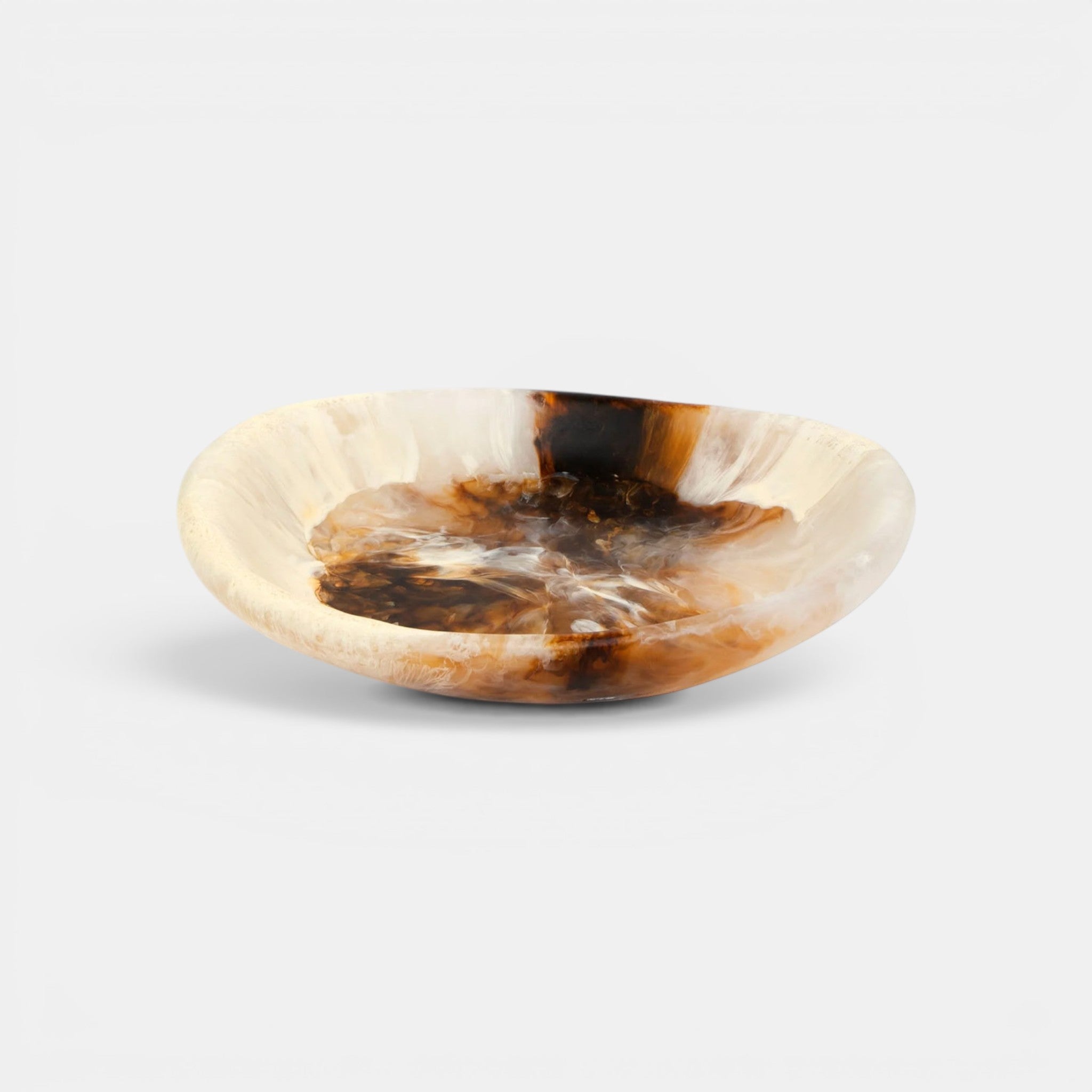 Large Bones Bowl - Light Horn