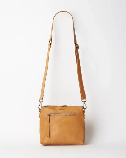 Large Essential Leather Pouch - Tan