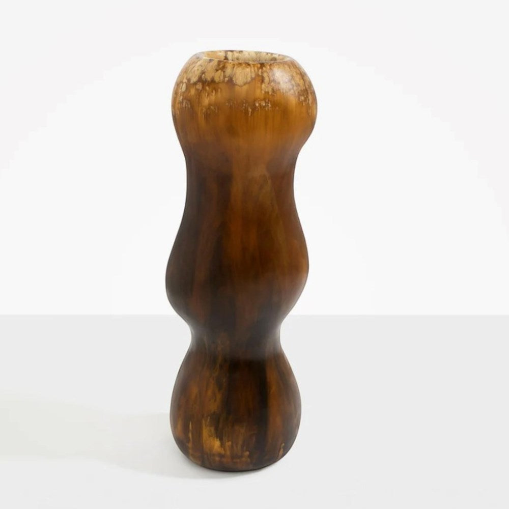 Large Mountain Vase - Dark Horn