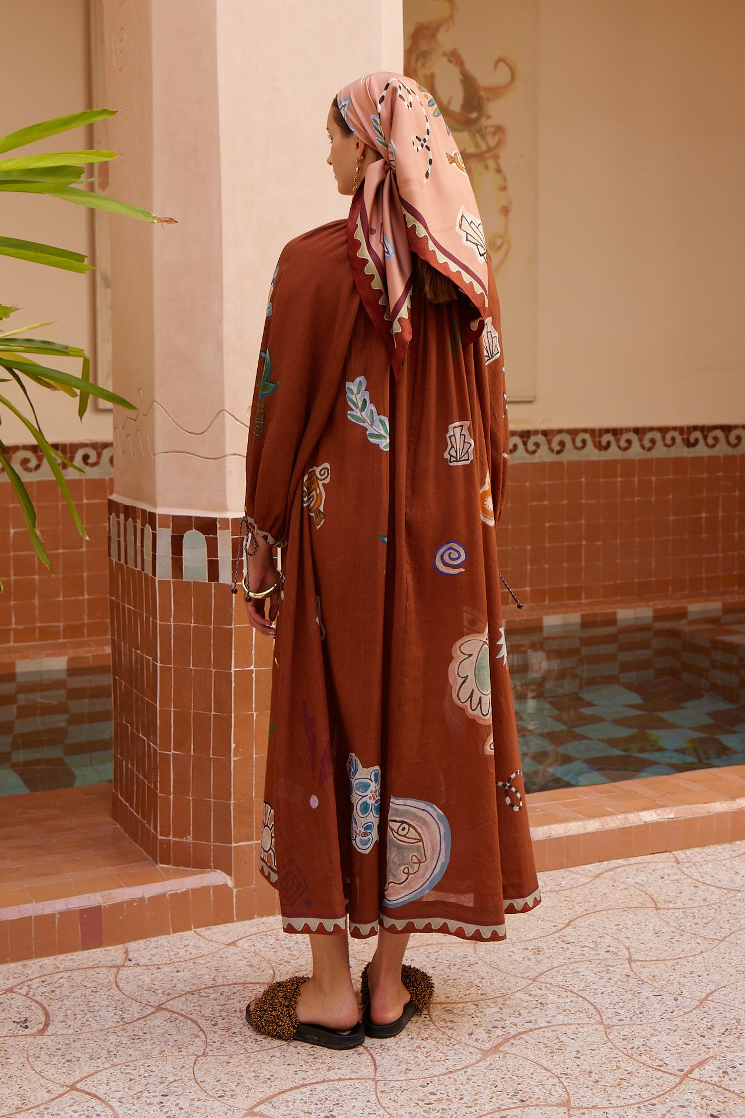 Laurence Tie Front Shirtdress