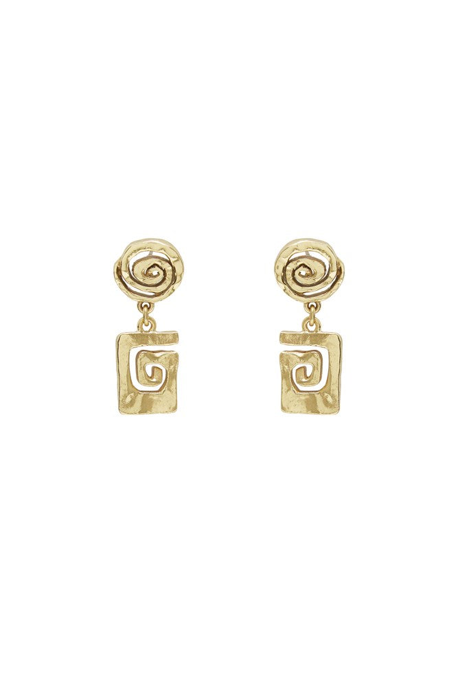 Le Jardin Spiral Earrings