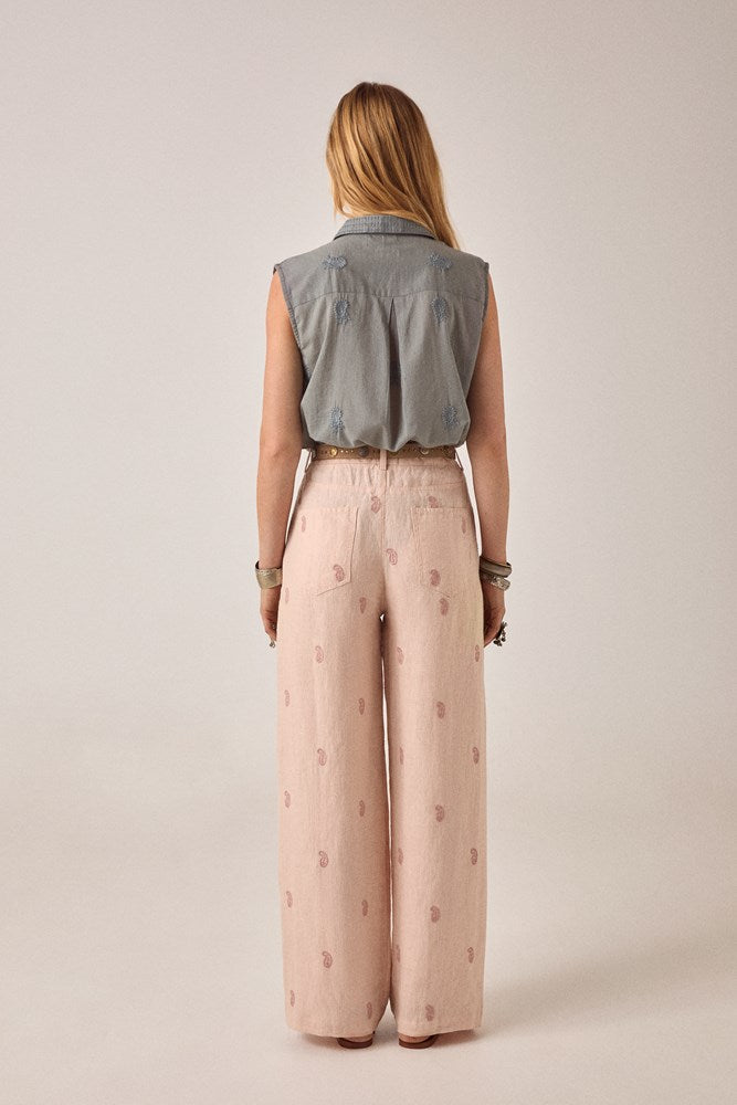Lee Blue Bell Sleeveless Shirt - Teal