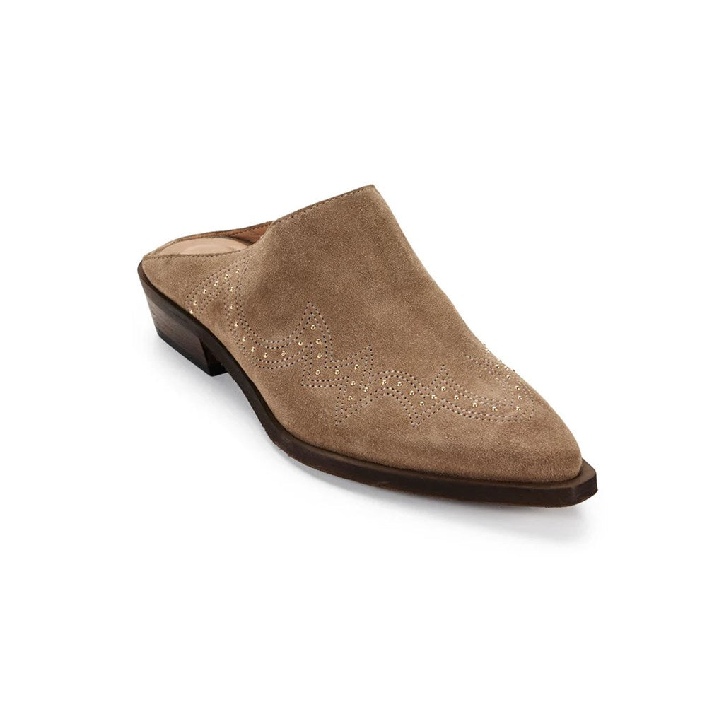 Estilo Emporio-Les Marais Mule - Camel Suede-Shoes-st-barts-brisbane-goldcoast-cabarita-southport