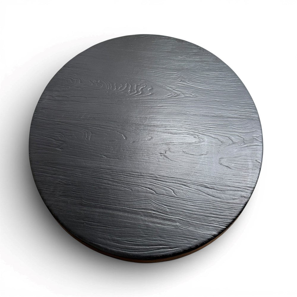 Lulu Black Round Dining Table