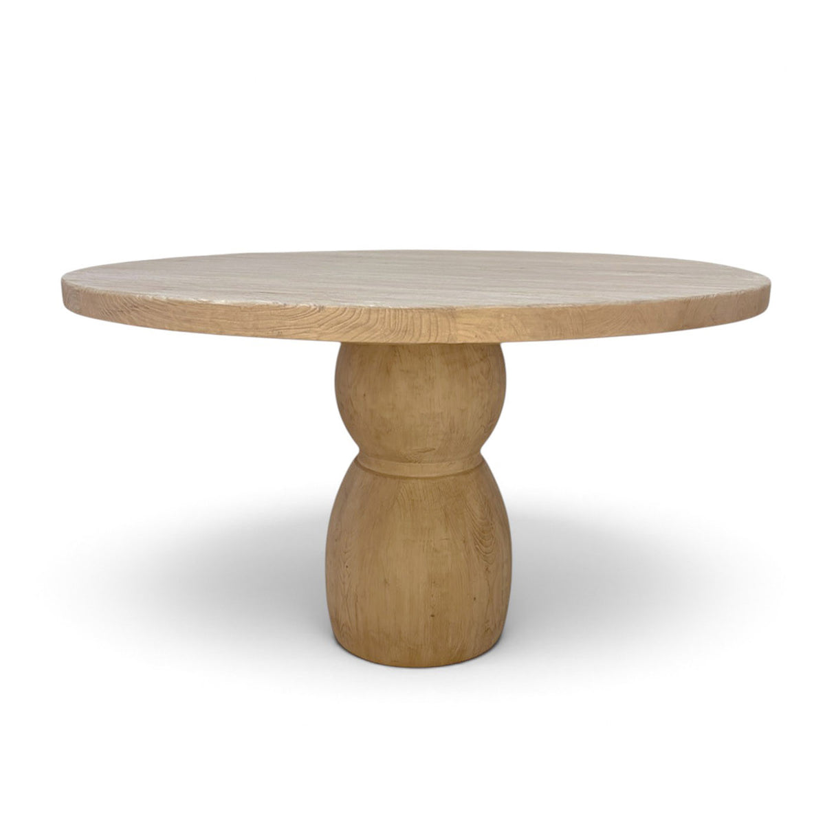 Lulu Natural Round Dining Table 1.2m