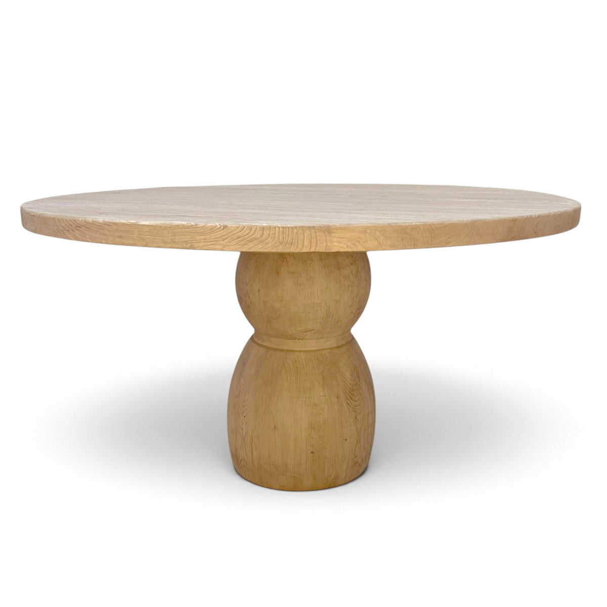 Lulu Natural Round Dining Table 1.5m