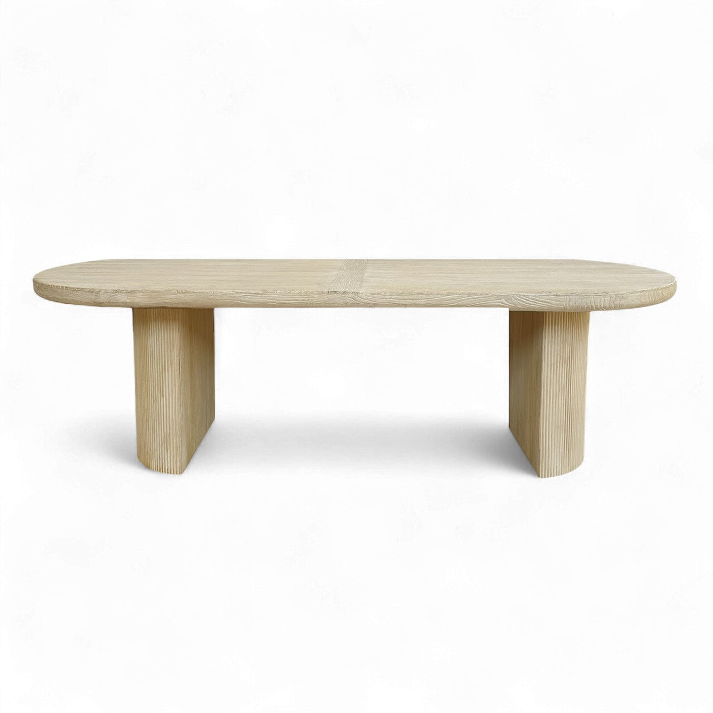 Luna Elm Oval Dining Table