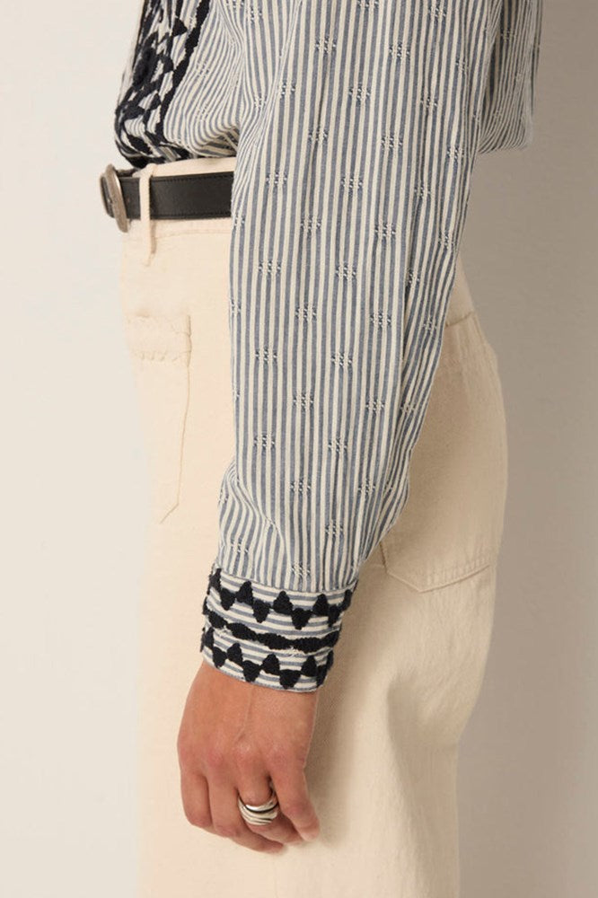 Amanda Blouse - Laberynth Azzurro - Maison Hotel