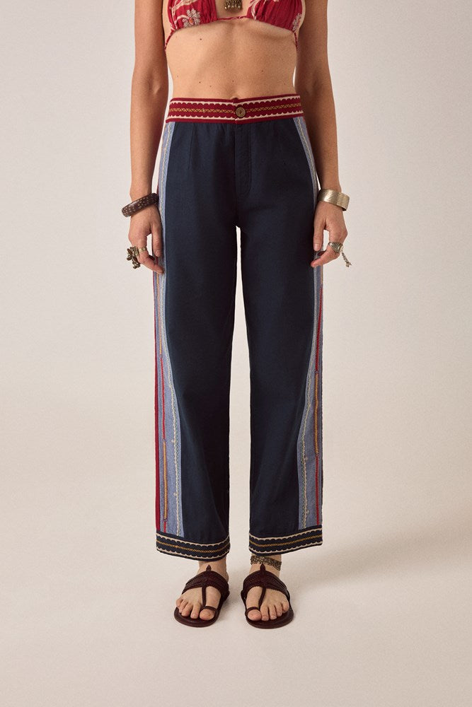 Brahma Pants - Midnight Patch - Maison Hotel