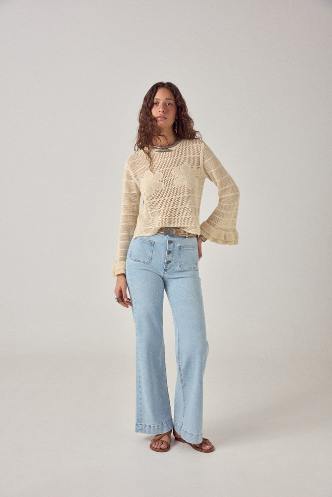 Daisy Sweater - Shell - Maison Hotel