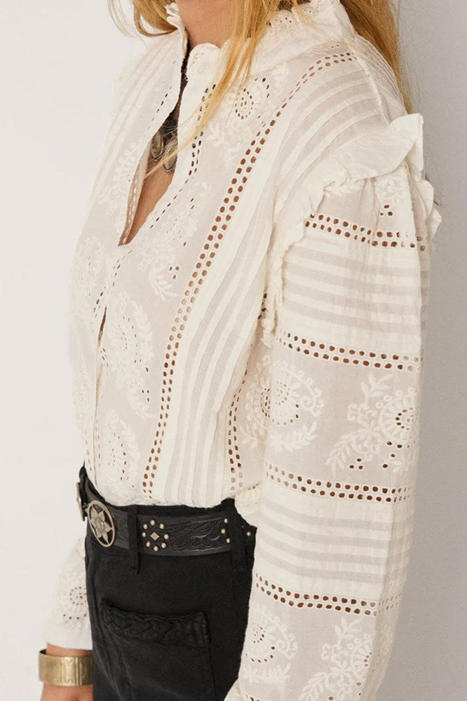 Delphine Blouse - Hamlet Marfil - Maison Hotel